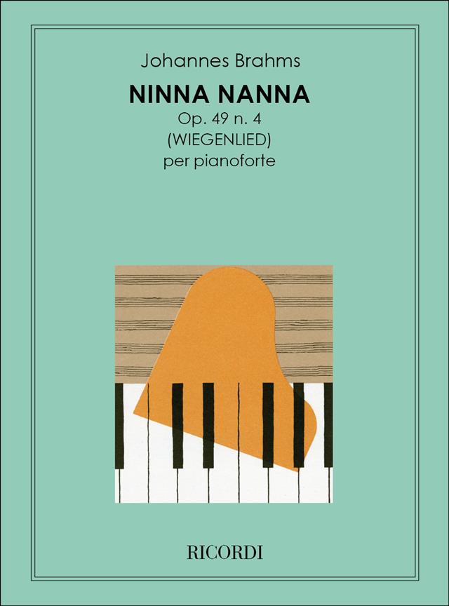 Ninna - Nanna Op. 49 N. 4 - Per Pianoforte - pro klavír